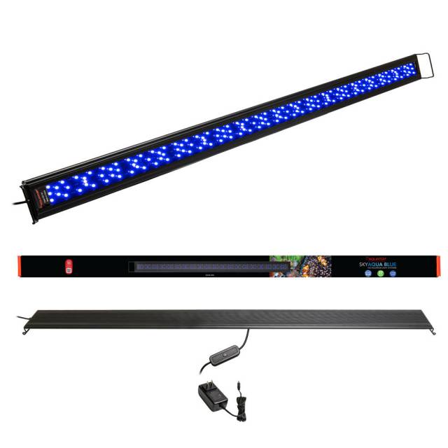 AQUATOP SkyAqua Actinic Blue LED Light for 48 54 Aquariums Low Profile Long Life Span SAQB 4854